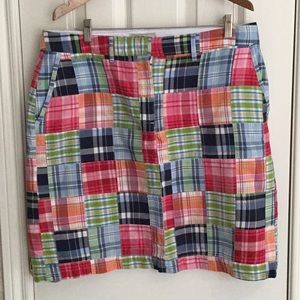 Madras skirt